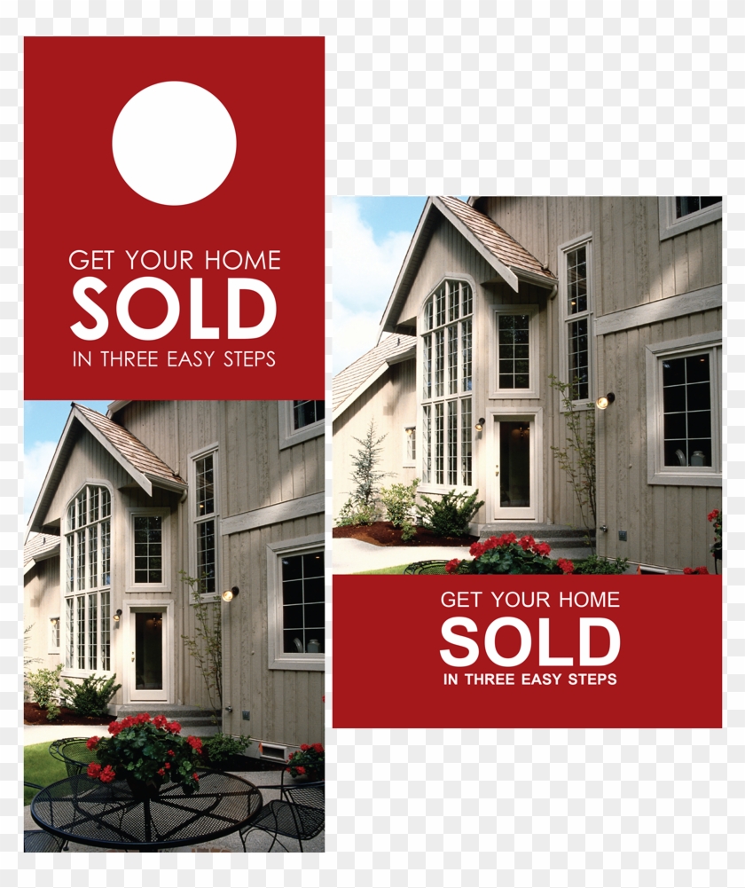 Homesold Sub2 - Post Card Door Hanger Clipart