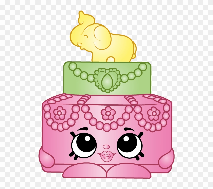 Elle Cake - Shopkins Elle Cake Clipart #4324432