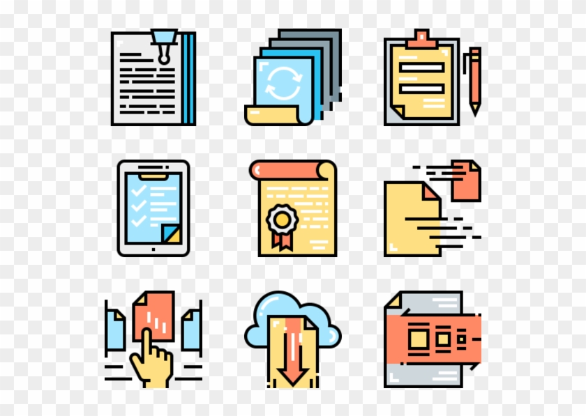 Files And Documents - Powerpoint Clipart