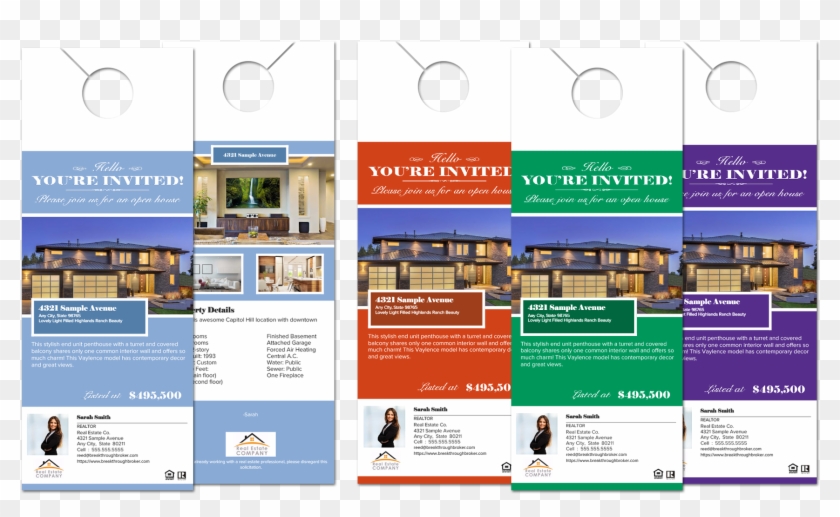 Real Estate Door Hanger Prices - Online Advertising Clipart