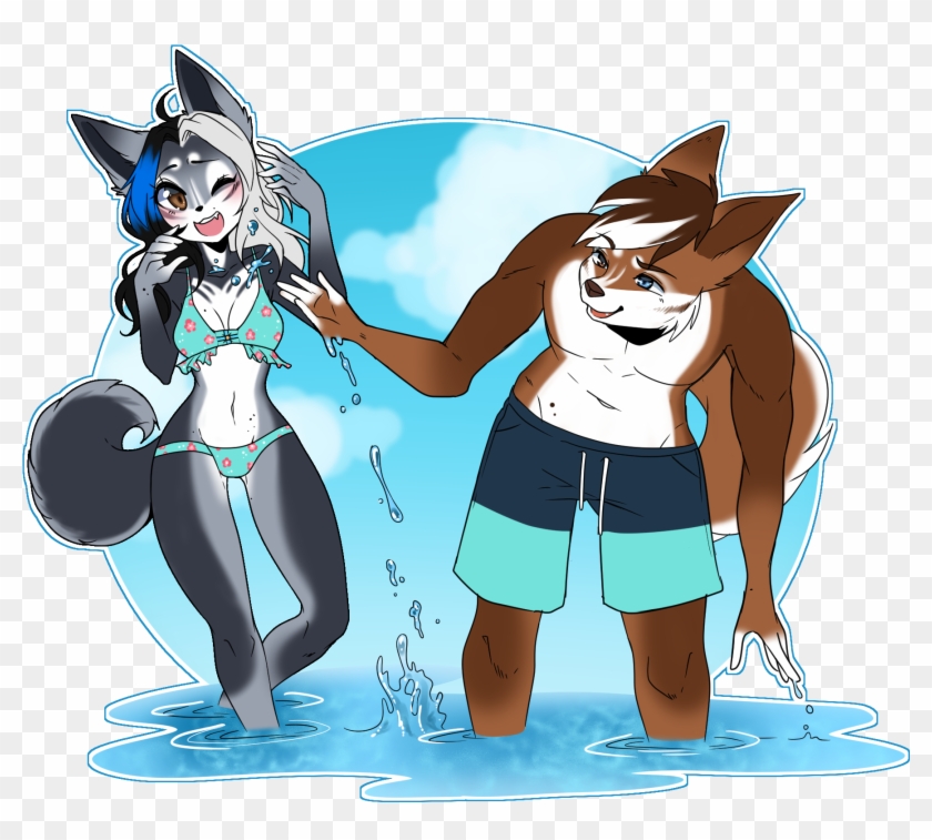 Xayah Beach Time - Cartoon Clipart #4324733