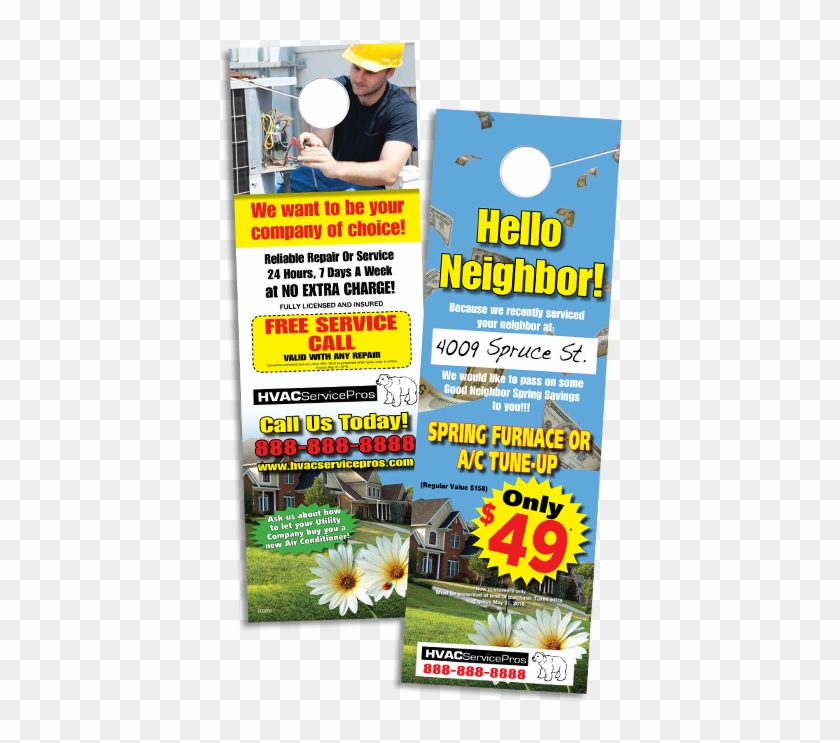 Cost Effective Direct Marketing Door Hanger Blog Image - Remodeling Door Hangers Clipart