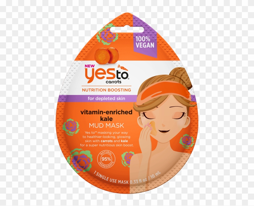 Yes To Carrots - Yes To Grapefruit Mud Mask Clipart #4325121