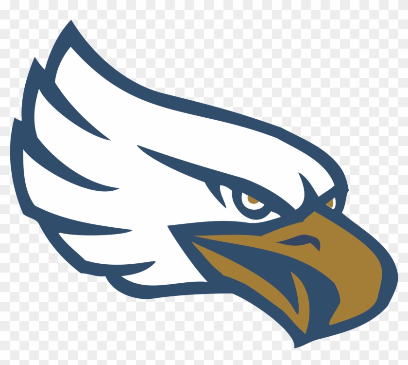 Unt Mean Green Logo Png Transparent - Eagle Head Clipart