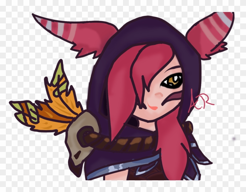 Xayah Champ From By - Cartoon Clipart