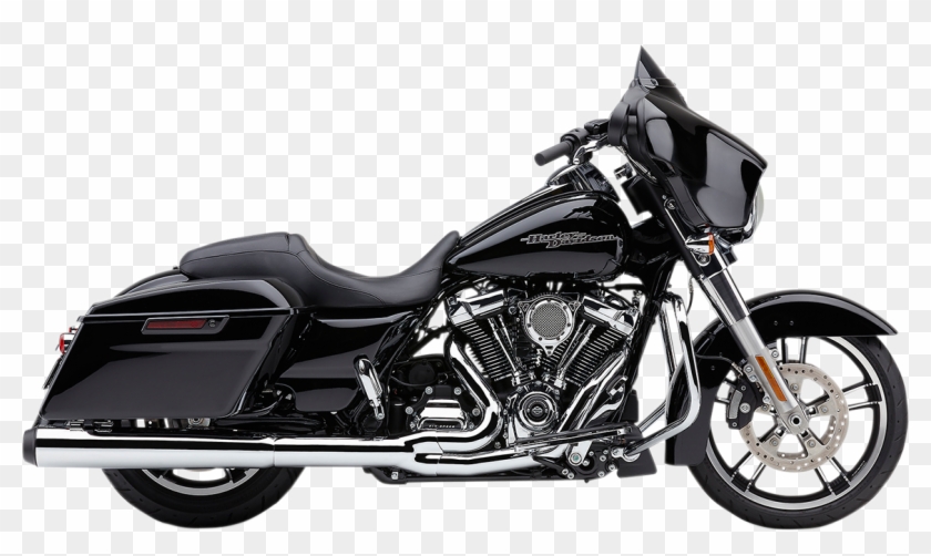 Cobra Chrome 4 1/2" El Diablo Exhaust System For 17-18 - Vance And Hines Sport Glide Clipart