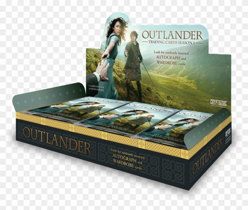Outlander Season 1 Trading Cards Giveaway Sam Heughan - Book Cover Clipart