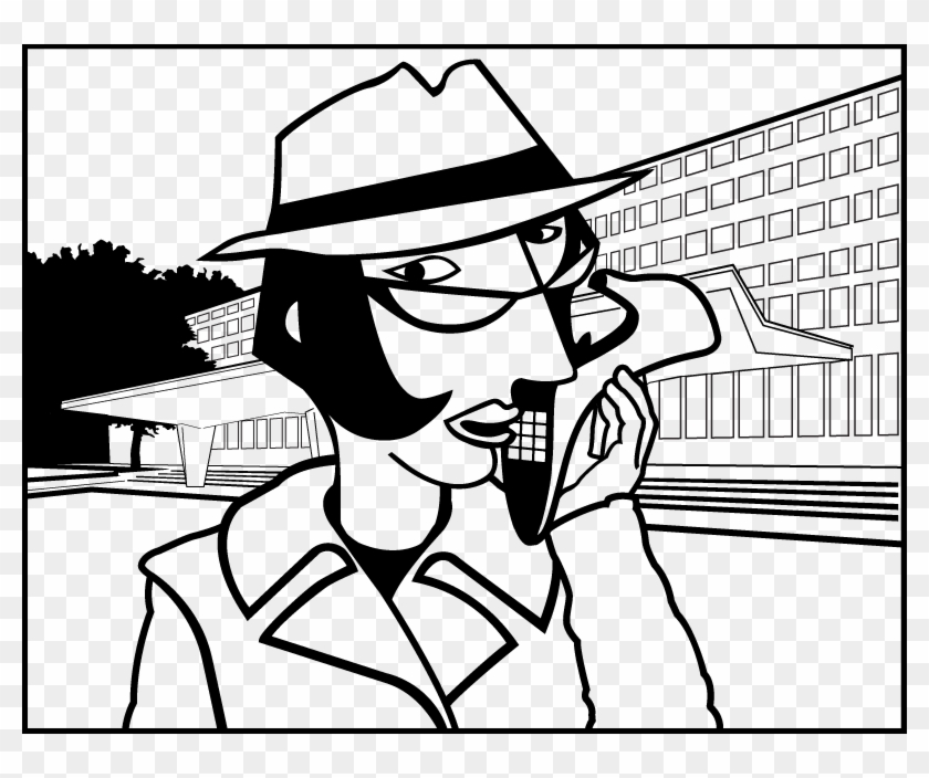 Vector Library Cia Book Central Intelligence Agency - Cartoon Clipart