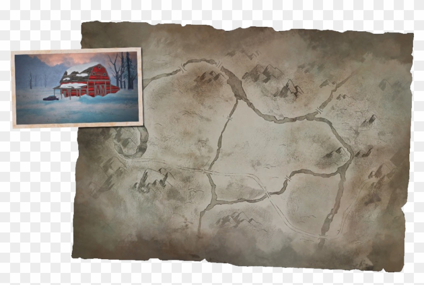 Pleasant Valley Title Card New - Long Dark Tatlı Vadi Haritası Clipart #4326127