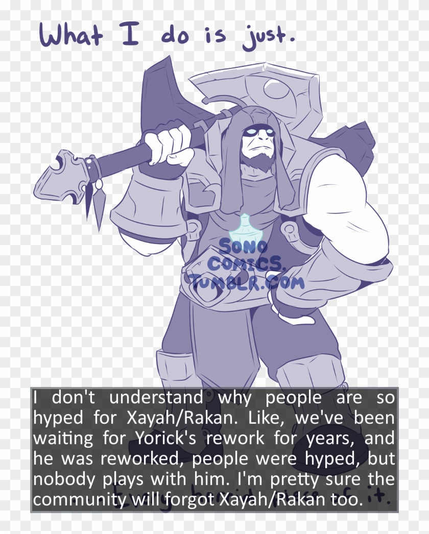 I Don't Understand Why People Are So Hyped For Xayah/rakan - Cartoon Clipart #4326183