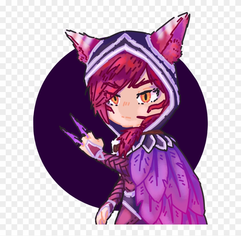 Xayah - Cartoon Clipart #4326305
