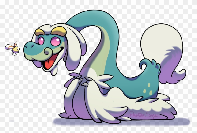 763kib, 1873x1171, Phantomsugar Drampa Meets A Nice - Sad Drampa Pokemon Fanart Clipart