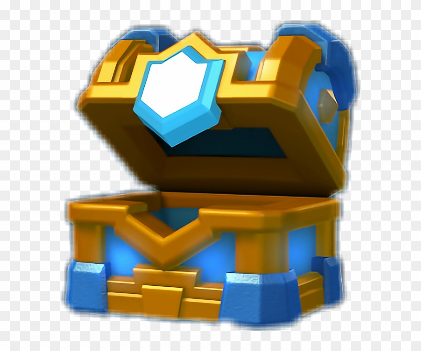 Chest Clashroyale Clanchest Clan - Tesoro Clash Royale Png Clipart