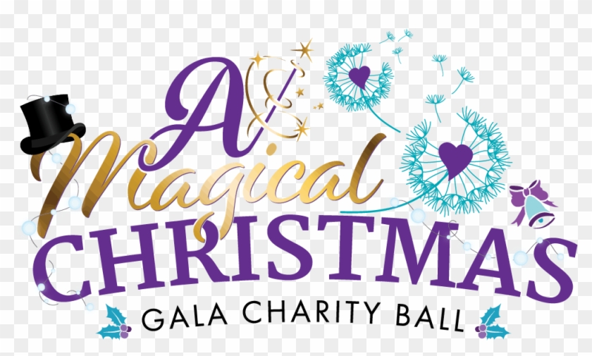 A Magical Christmas Gala Charity Ball - Calligraphy Clipart