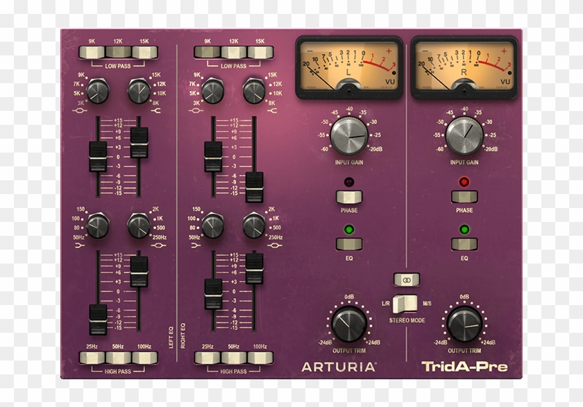 Prized And Rare Musical Eq - Arturia 3 Preamps & Filters Clipart