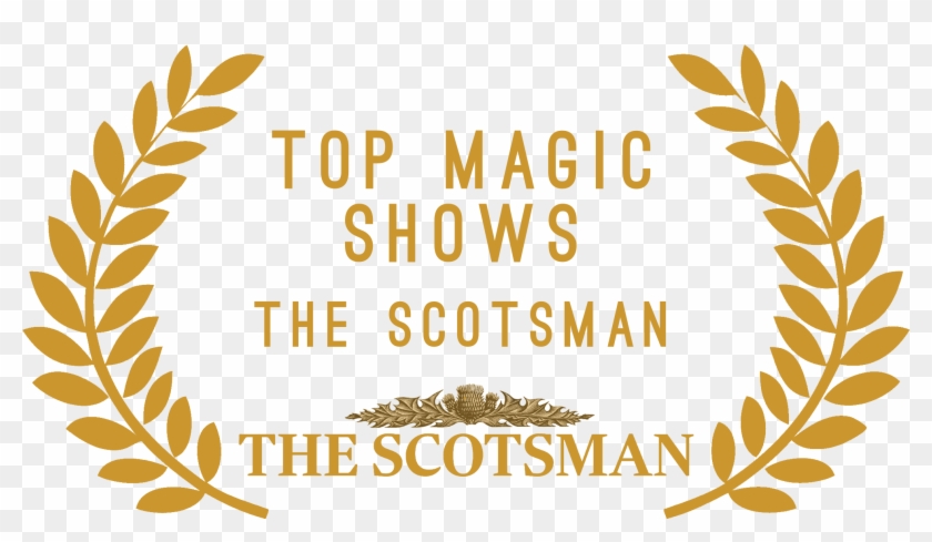 The Scotsman Top Magic Show Award For Edinburgh Fringe - Toronto International Film Festival Laurels Clipart