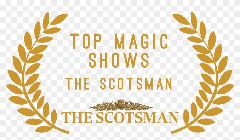 The Scotsman Top Magic Show Award For Edinburgh Fringe - Toronto International Film Festival Laurels Clipart #4328593