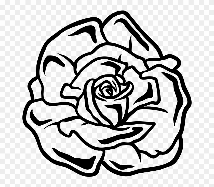 Flowers Silhouette Clipart #4328940