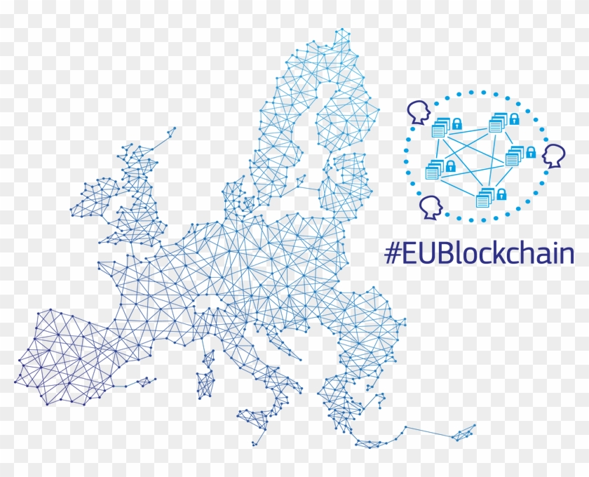 Eu Blockchain Observatory And Forum - Eu Blockchain Clipart #4329053