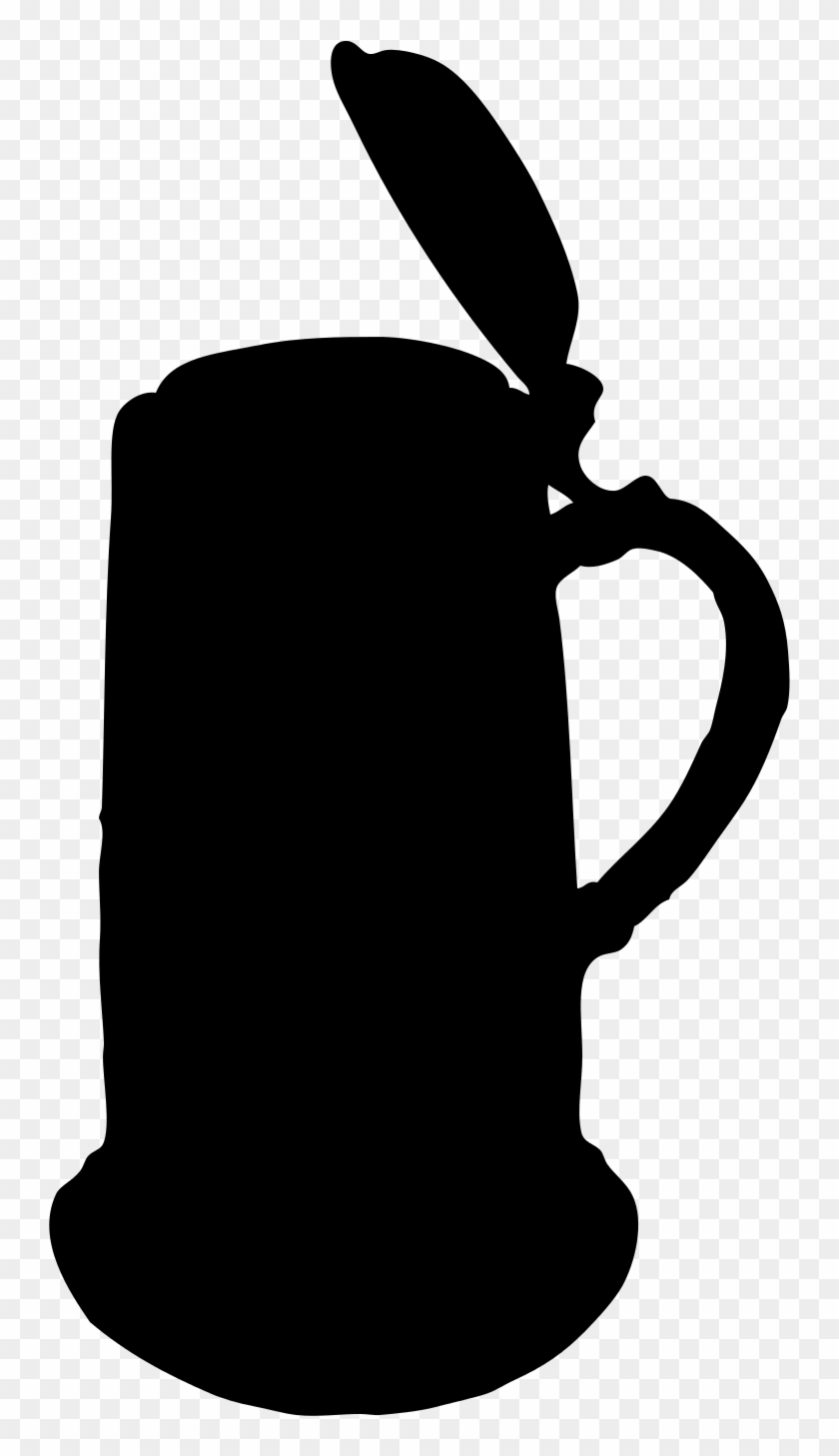 Lêer - Tankard Silhouette - Svg - Beer Tankard Silhouette Clipart