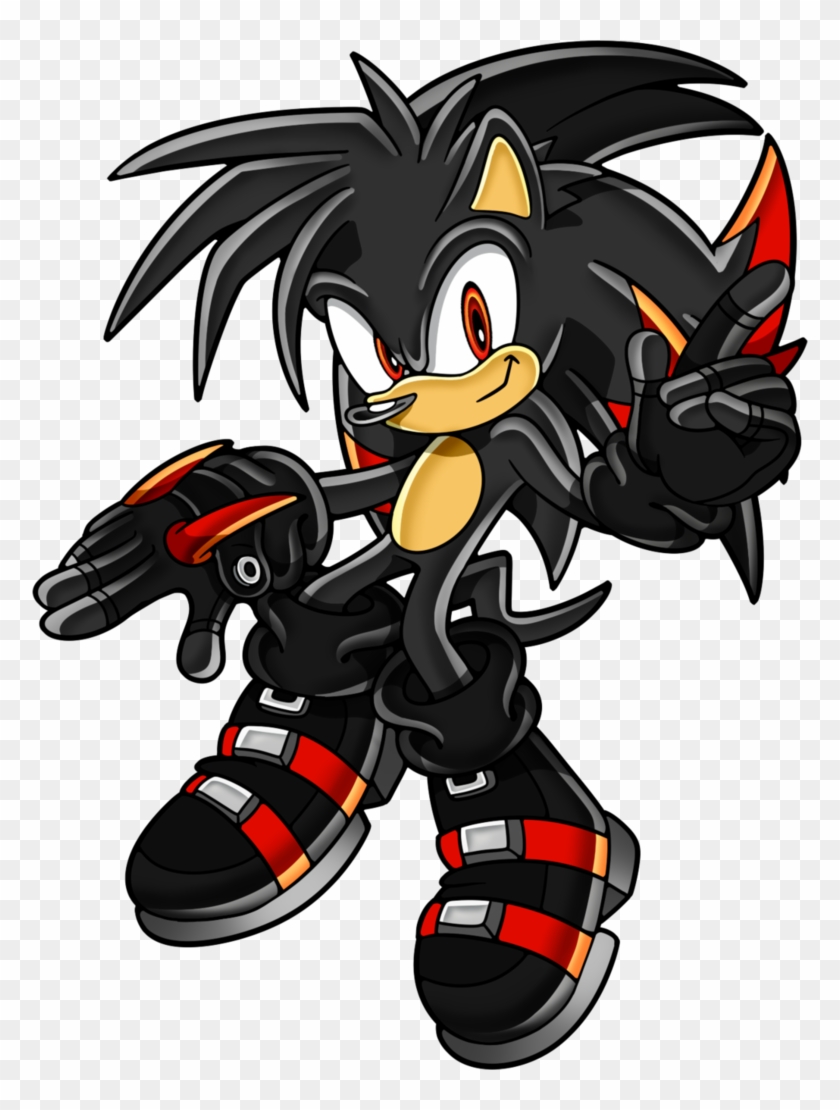 Png - Evil Sonic Fan Made Characters Clipart #4329134