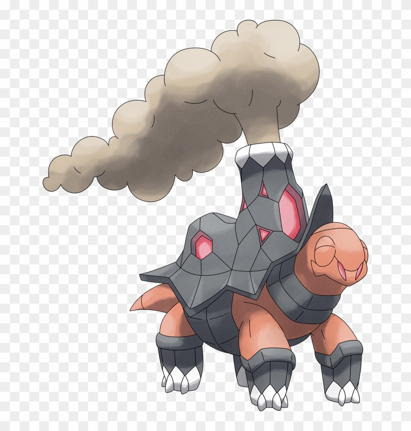 Pokemon Torkoal Evolution Clipart #4329891
