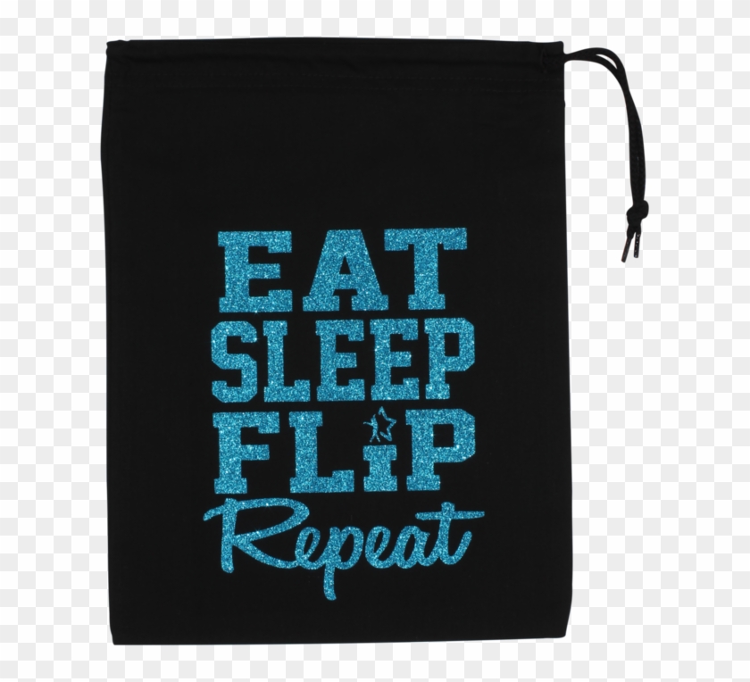 Eat Sleep Flip Repeat Grip Bag , Png Download - Bag Clipart #4330247
