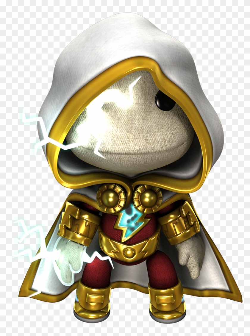 Wonder Woman And Captain Marvel Featured In Littlebigplanet's Clipart