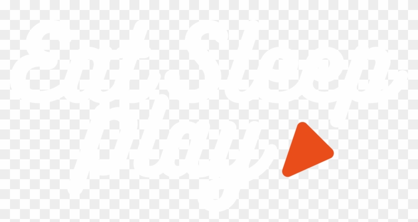 Eat Sleep Play - Calligraphy Clipart #4330435