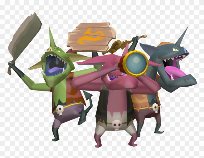 [ Img] - Legend Of Zelda Wind Waker Bokoblin Clipart #4330784