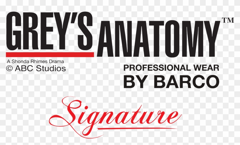 Grey's Anatomy Signature - Grey's Anatomy Clipart