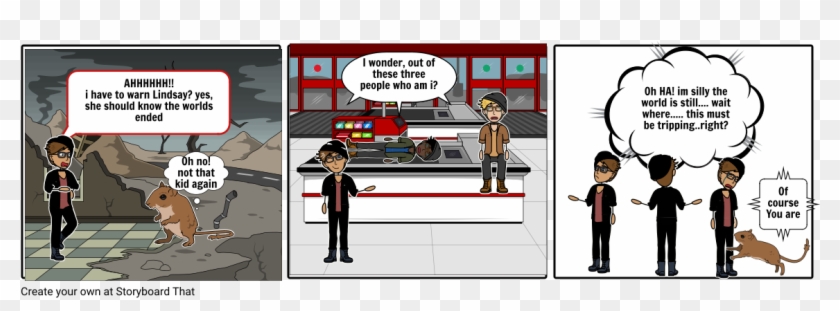 Vinny's Trip To The End Of The World - Cartoon Clipart