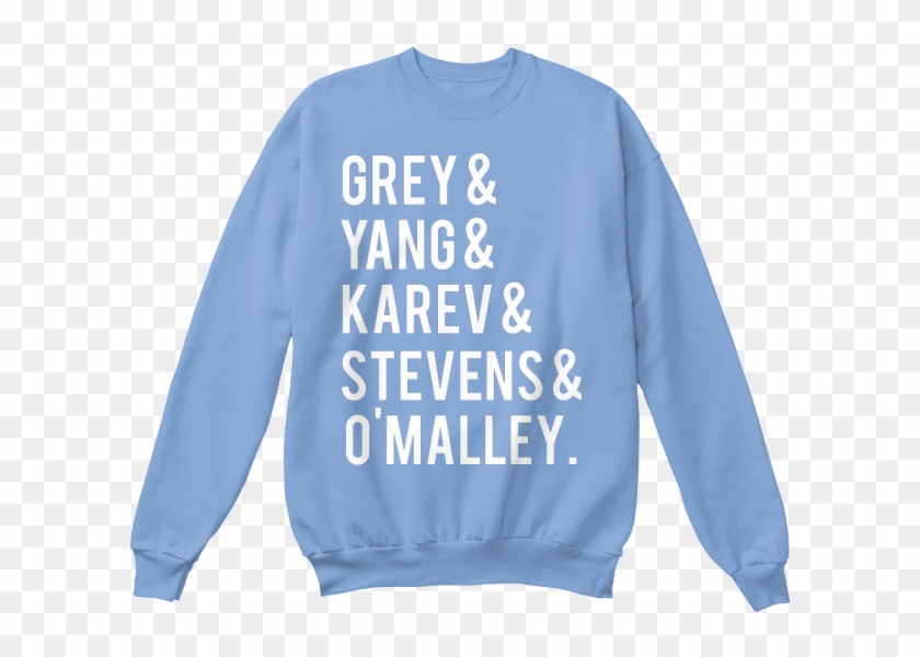 Throwback Greys Anatomy Cast - Sweater Clipart