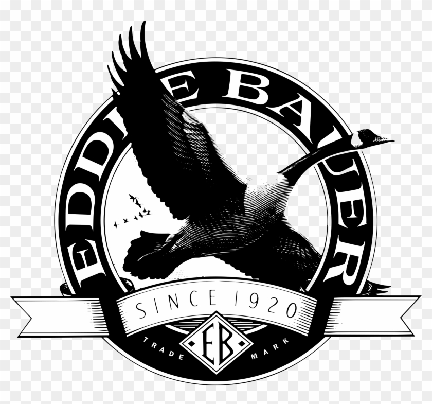 Eddie Bauer 2 Logo Png Transparent - Eddie Bauer Goose Logo Clipart #4331798