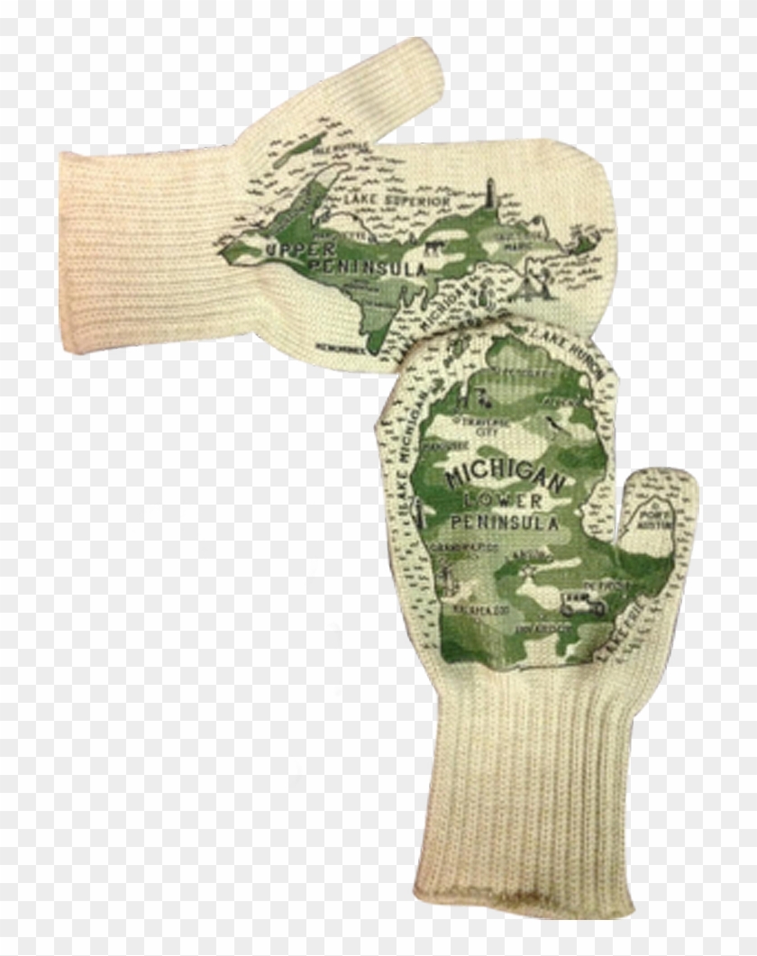 Adult Michigan Mittens , Png Download - Alligator Clipart
