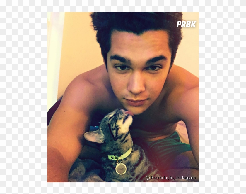 Qual Fã Não Daria Tudo Para Ser O Gatinho Do Austin - Austin Mahone Cat Clipart
