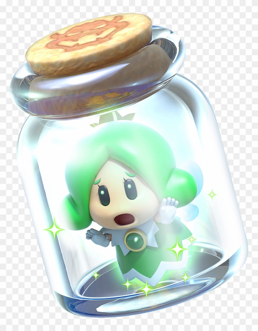 Supermario3dworld-fairy - Super Mario 3d World Green Fairy Clipart