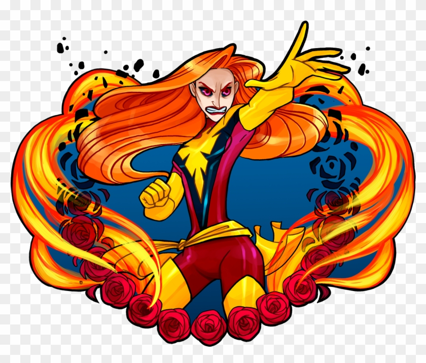 Dark Phoenix , Png Download - Illustration Clipart #4332519