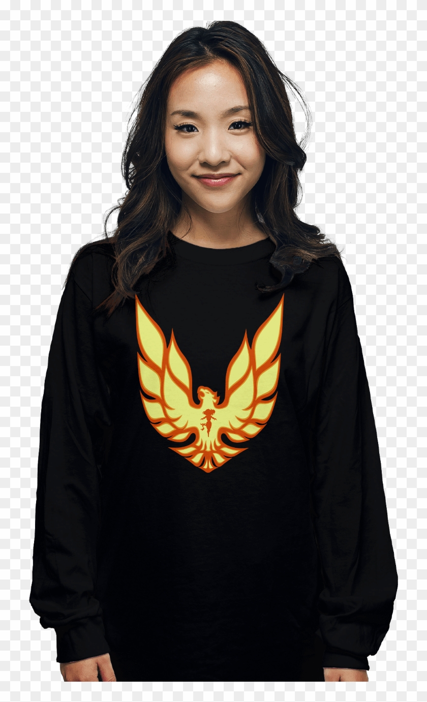 Dark Phoenix Firebird - Sweatshirt Clipart #4332639
