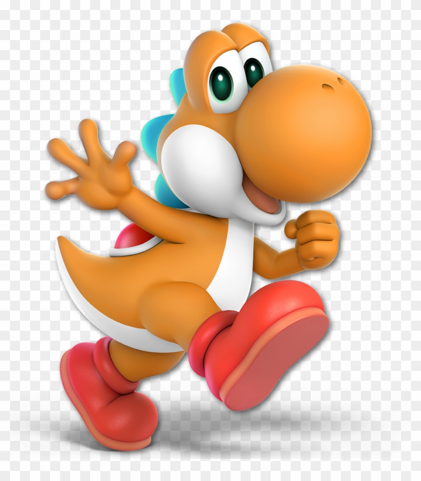 Yoshi Palette Swap - Yoshi Smash Ultimate Render Clipart