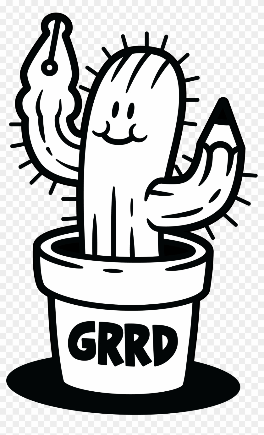 Art Of Gerardo Alba - Cactus Clipart