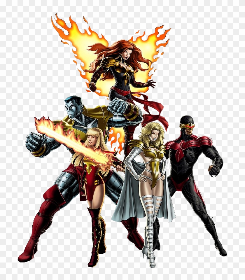 Marvel Phoenix Five Clipart