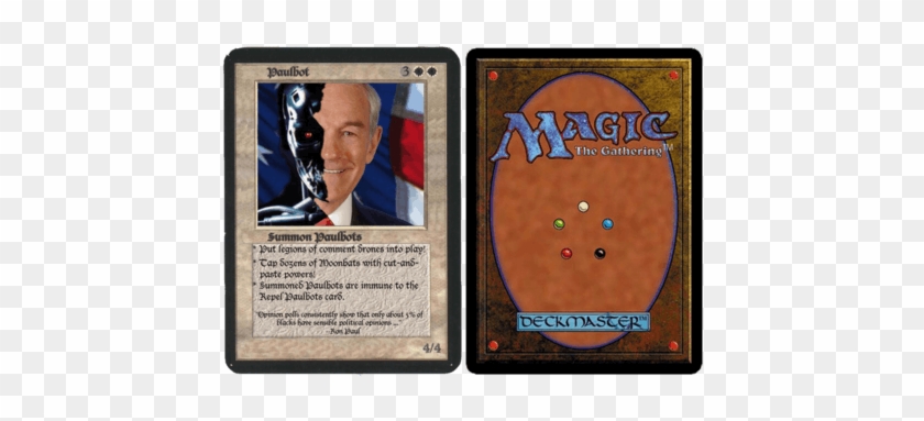 The Strib Fawns Over Ron Paul Again Ignoring Evidence - Magic The Gathering Clipart