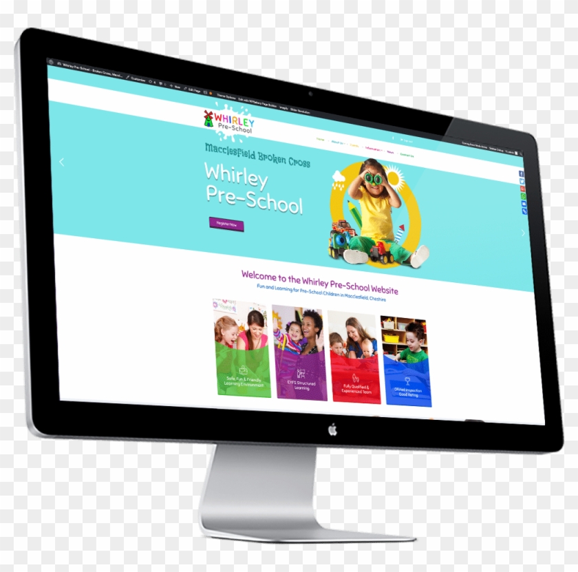 Whirley Pre-school, Broken Cross, Macclesfield - Led-backlit Lcd Display Clipart