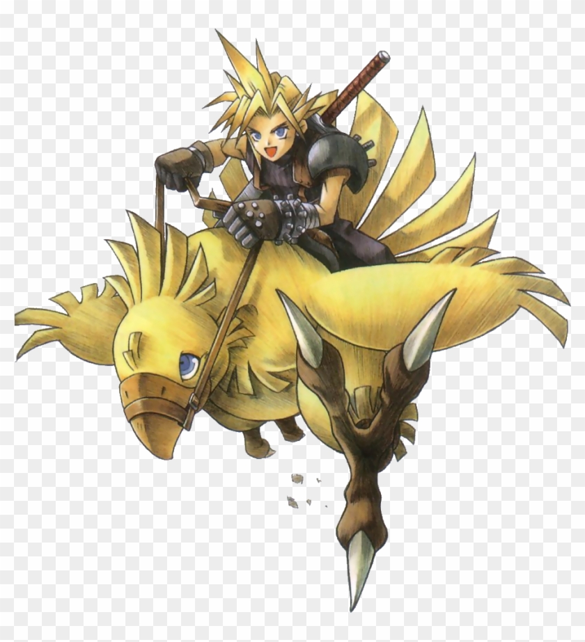1280 X 1024 10 - Chocobo Ff7 Clipart