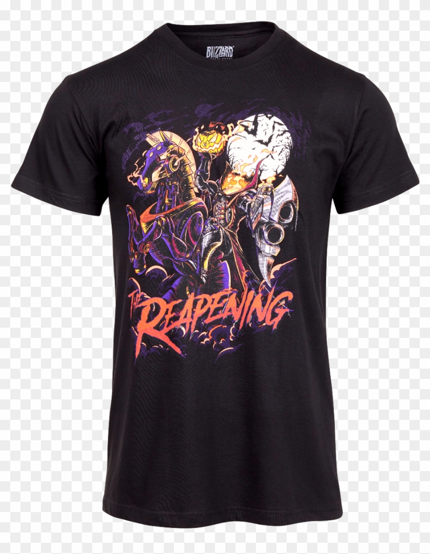 Overwatch Halloween Terror Pumpkin Reaper Shirt - Ghost A Pale Tour Named Death T Shirt Clipart