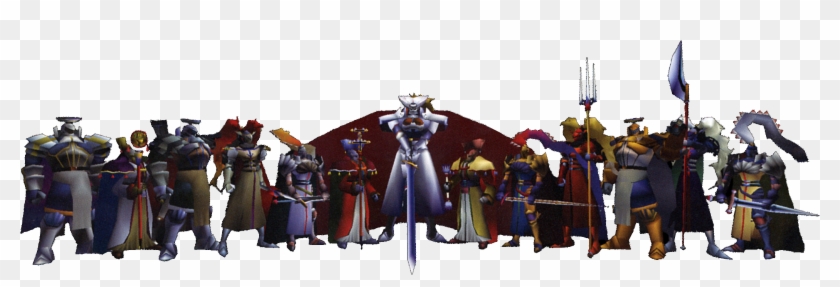 Zirconiade Vs Knights Of The Round - Final Fantasy 7 Knights Of The Round Clipart #4333794