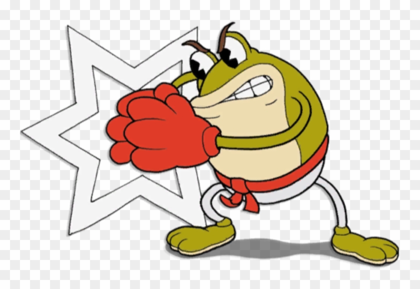 Cuphead X Mugman Ribby X Croaks And Ship , Png Download - Cartoon Clipart #4334004