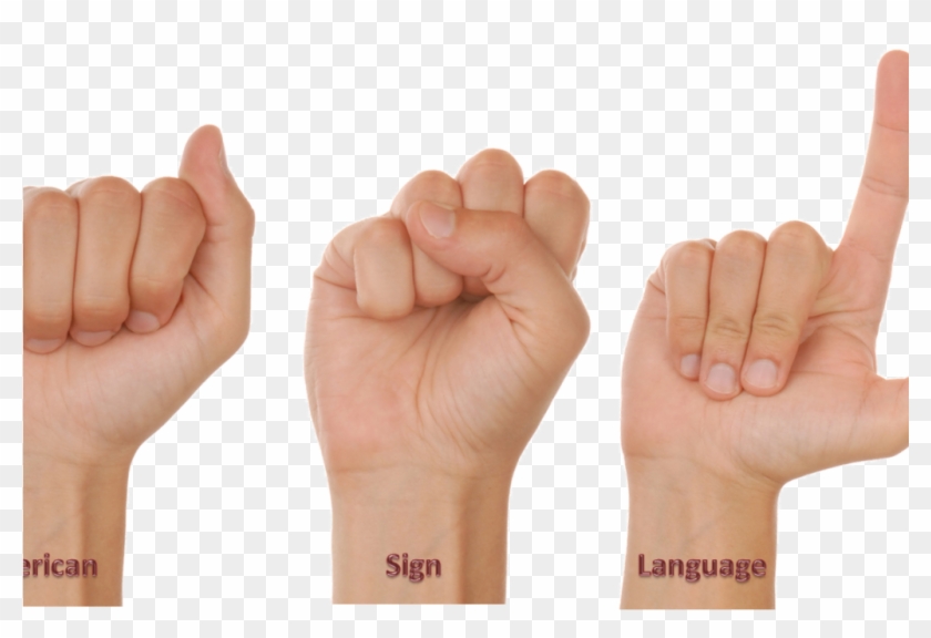 Asl 1 - Sign Language Hands Png Clipart #4334119