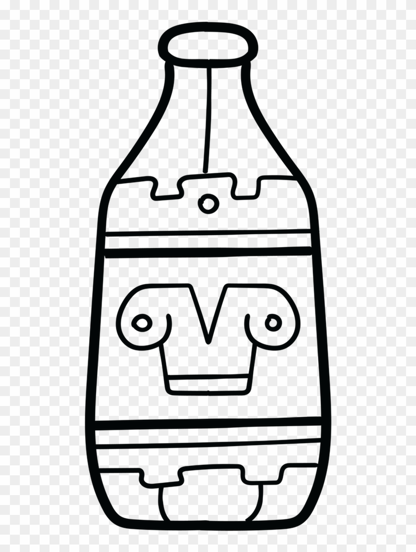 Caguama In Mexico, Caguama And Ballena Are Popular - Glass Bottle Clipart